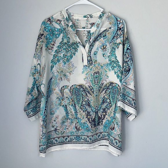Paisley Print Women's Top - Picture 1 of 2